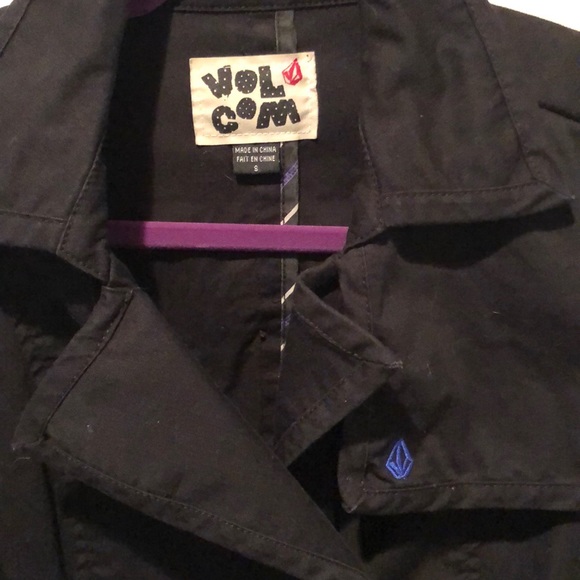 Volcom trench coat - Picture 2 of 2